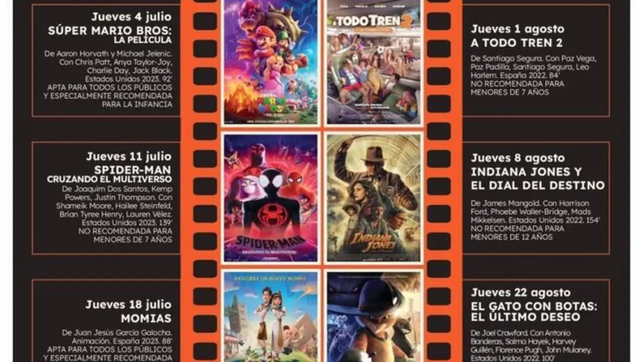 La Plaza de la Constituci&oacute;n y el Parque Camilo Sesto de Torrelodones se convierten en cines al aire libre