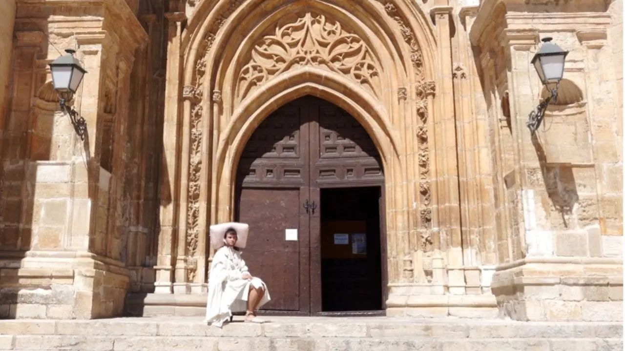 Performance de Nacho Gamma en Torrelaguna, verano 2022