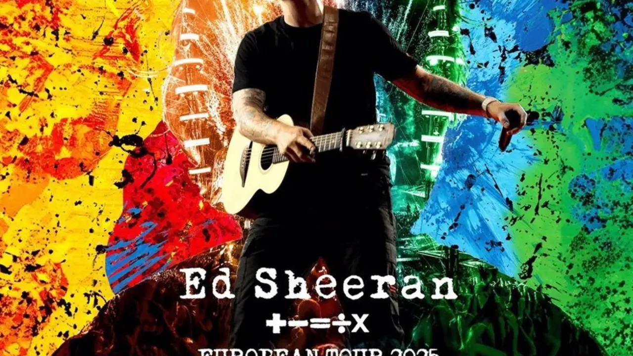 Cartel gira Ed Sheeran 2025