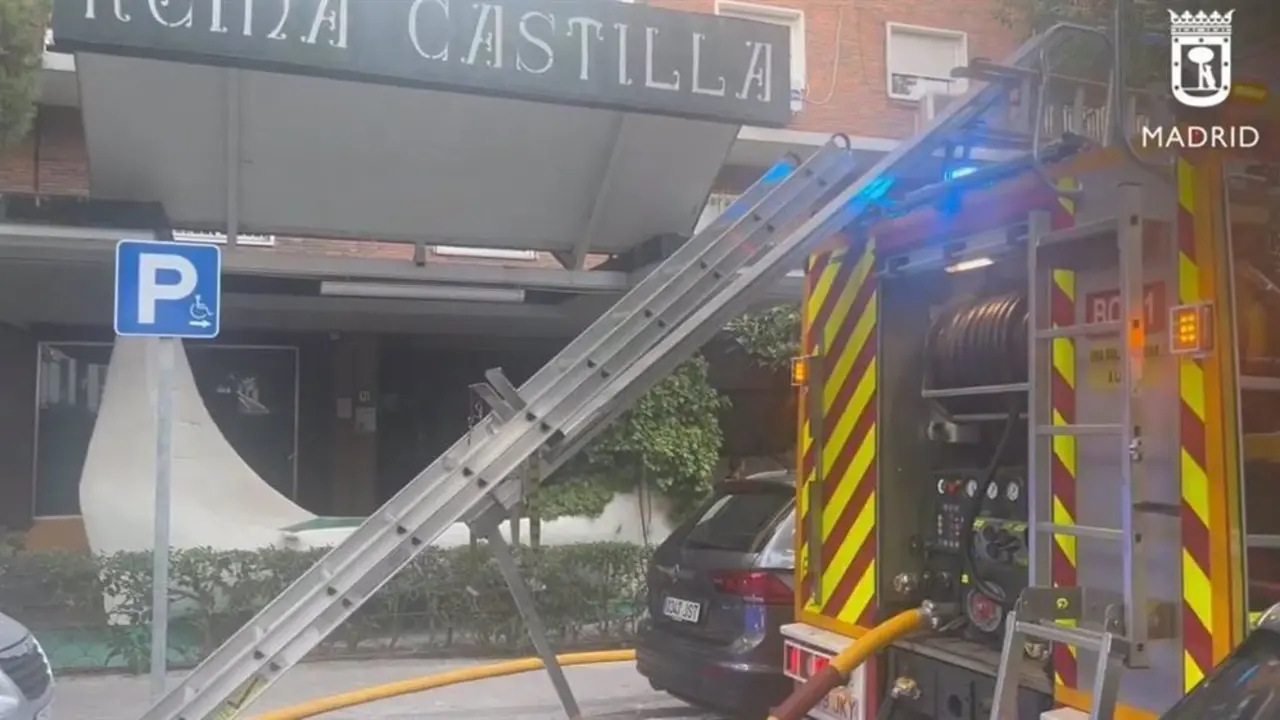 Cami&oacute;n de bomberos