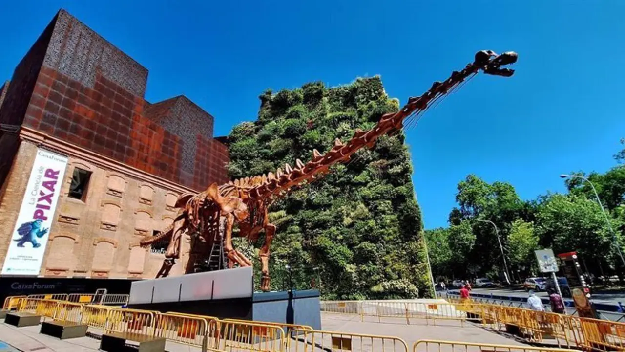 esqueleto de dinosaurio