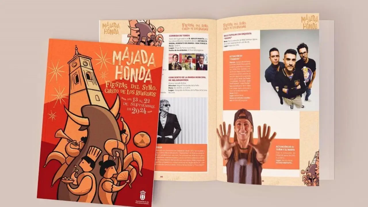 Imagen del programa de fiestas de Majadahonda