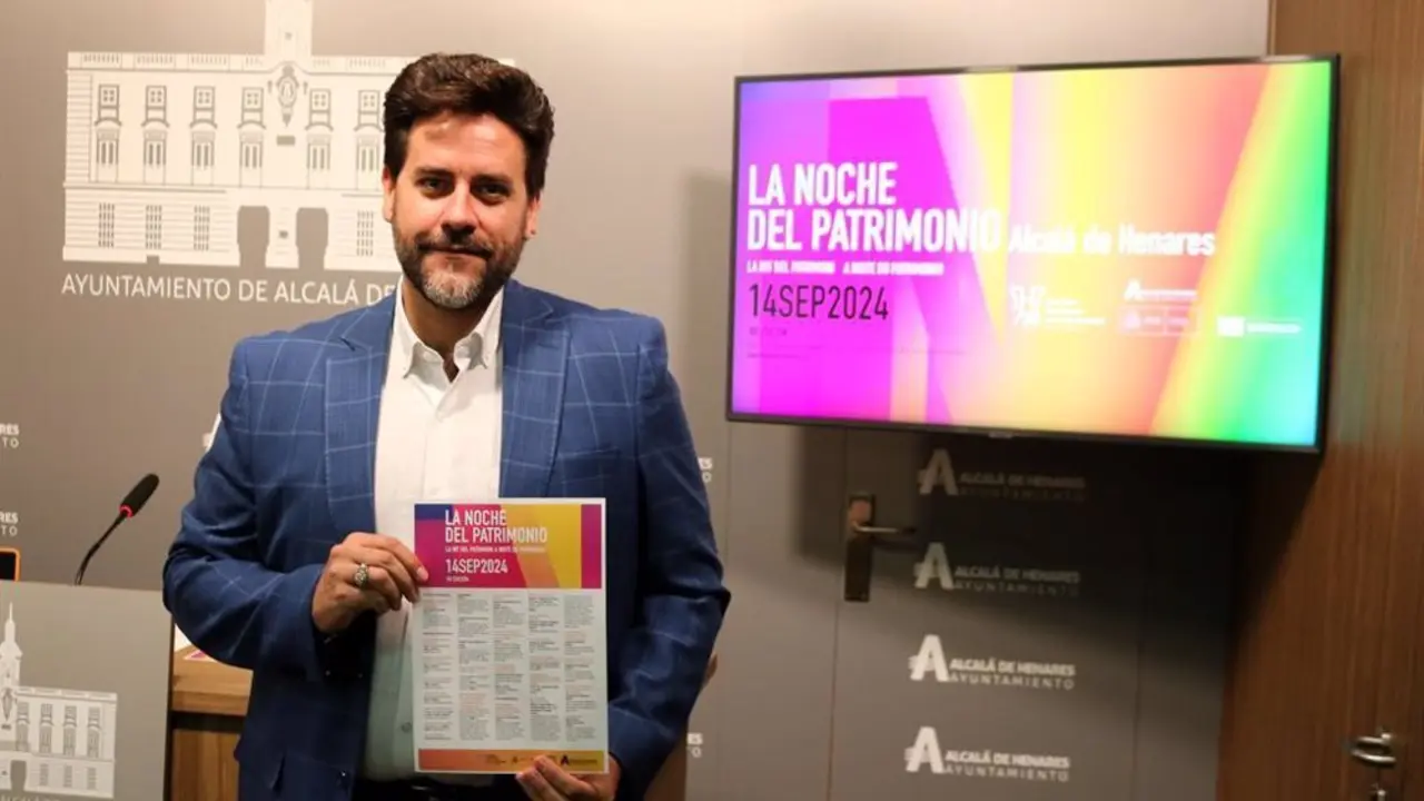 Presentaci&oacute;n de la programaci&oacute;n de la Noche del Patrimonio de Alcal&aacute; de Henares