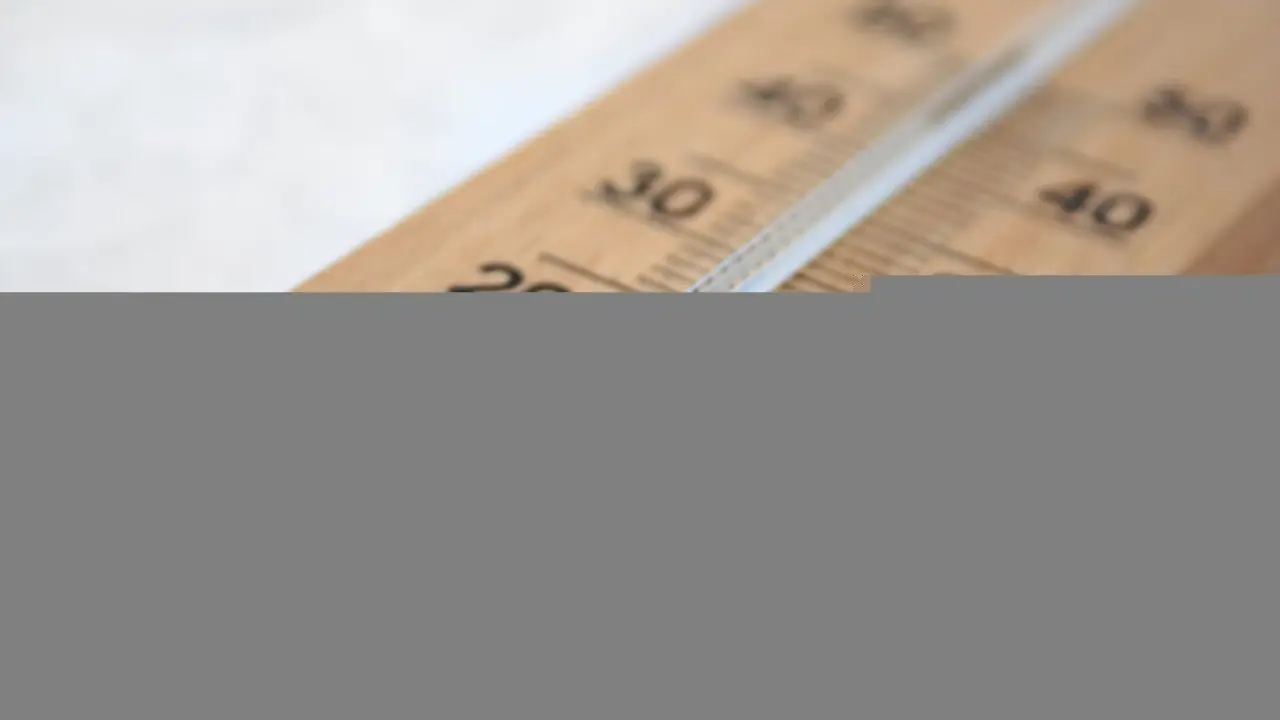 Term&oacute;metro en 20 grados