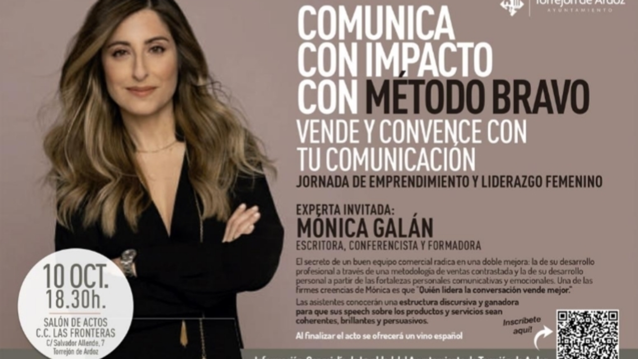 Charla de emprendimiento por M&oacute;nica Gal&aacute;n