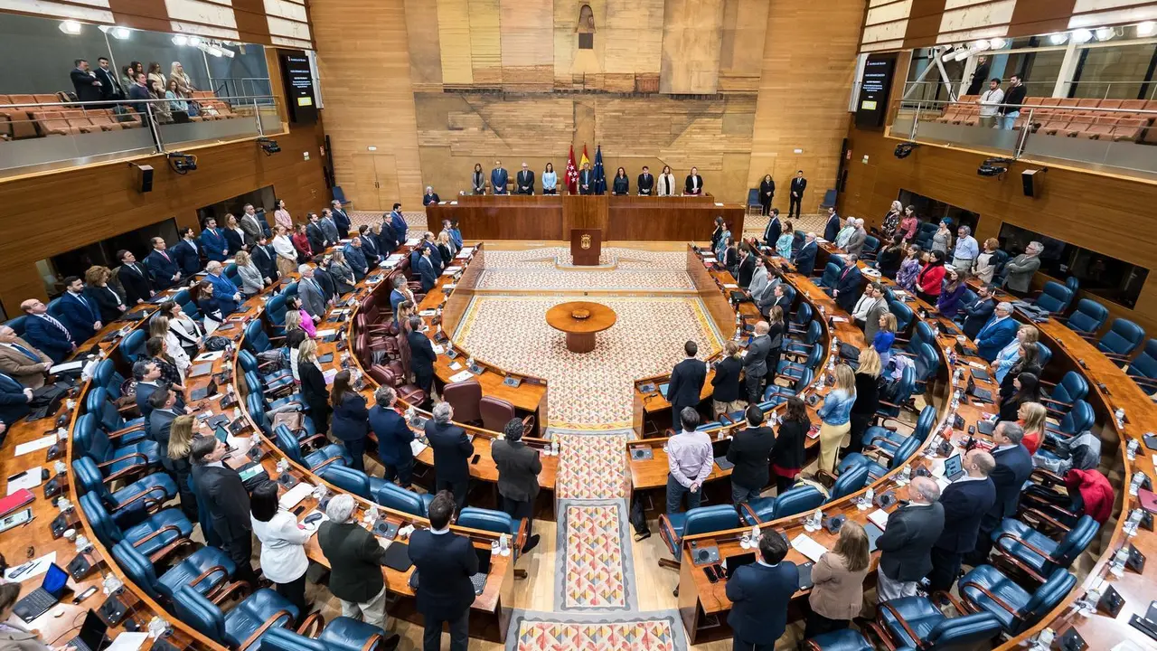 Vista general de la Asamblea de Madrid.