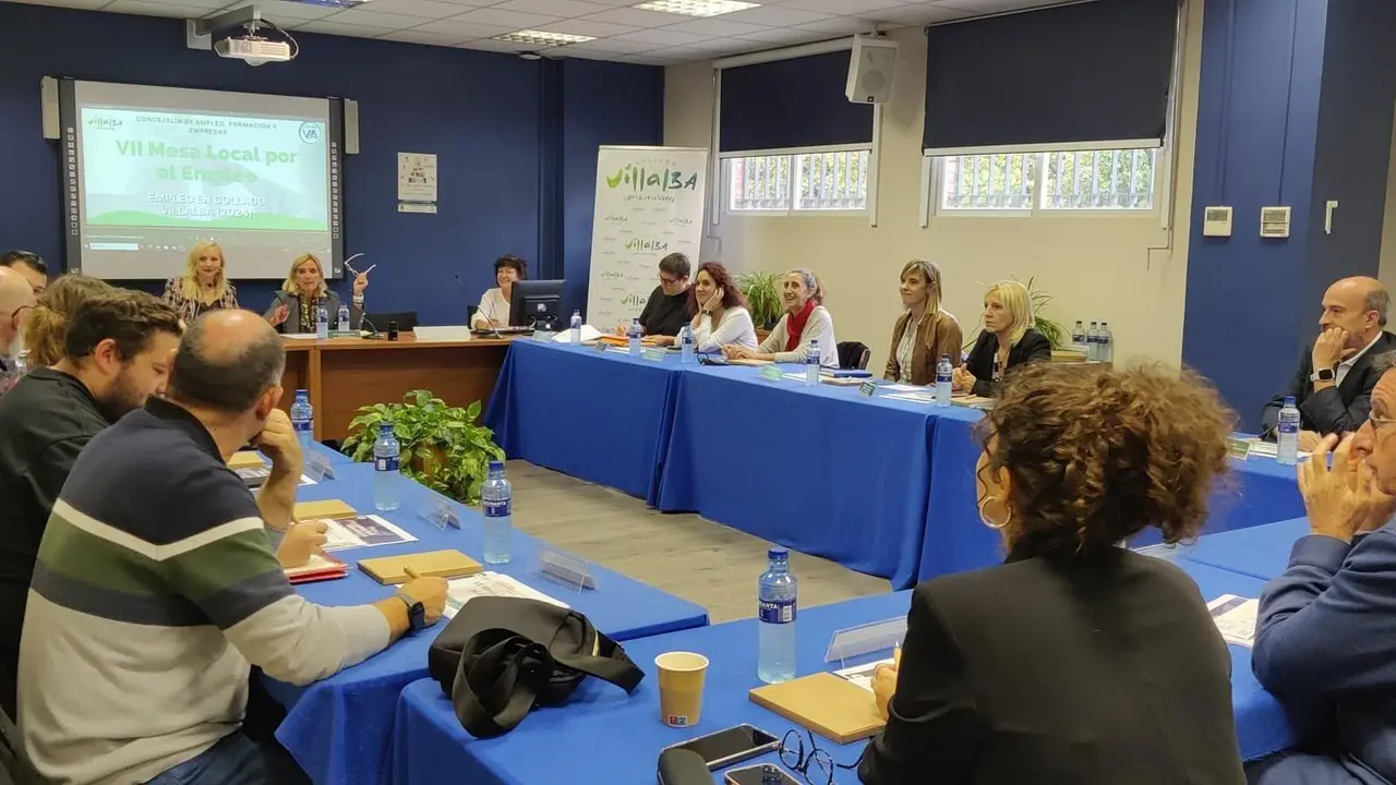 7&ordf; Jornada De La Mesa Local Por El Empleo De Collado Villalba