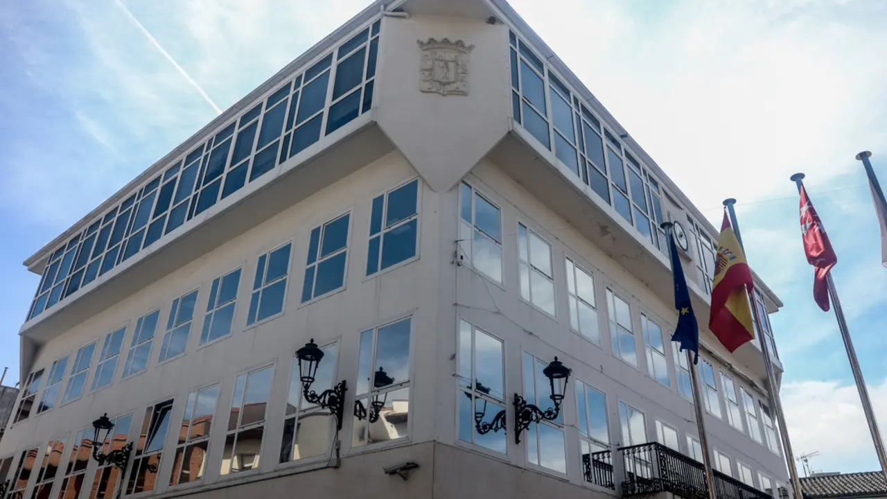 Fachada del Ayuntamiento de Arganda del Rey