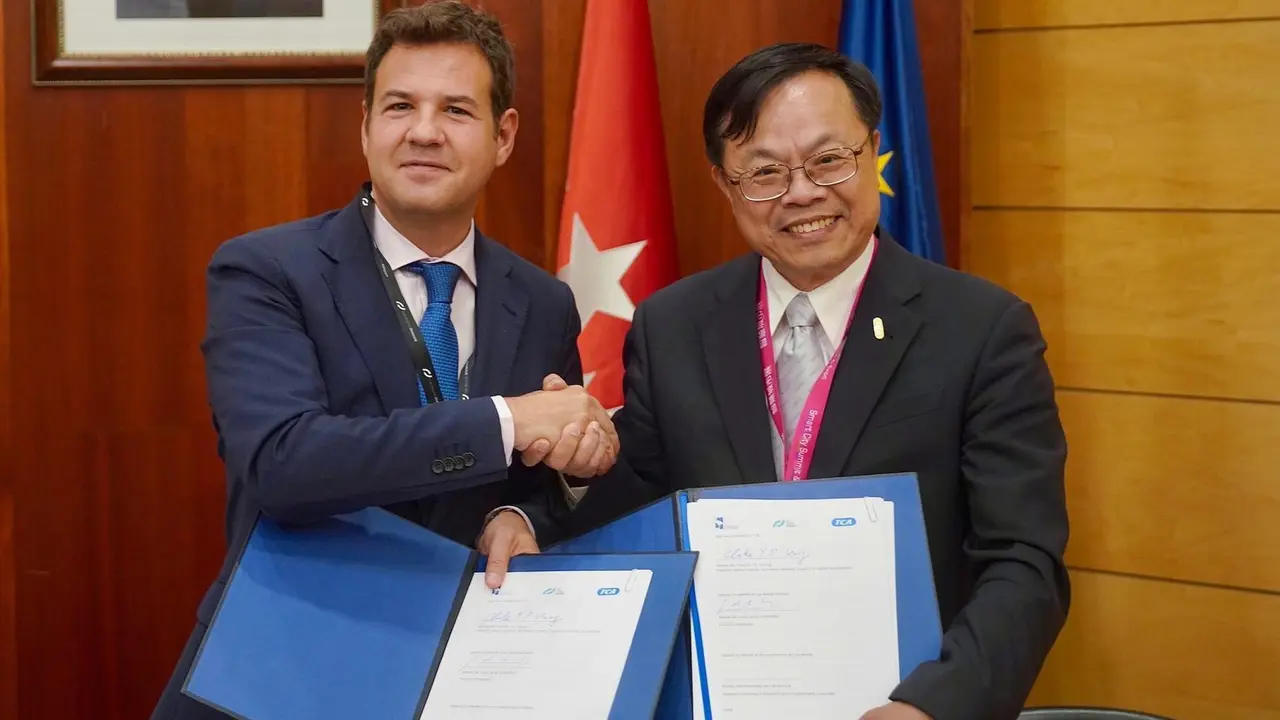 Las Rozas firma un acuerdo con Taiw&aacute;n.