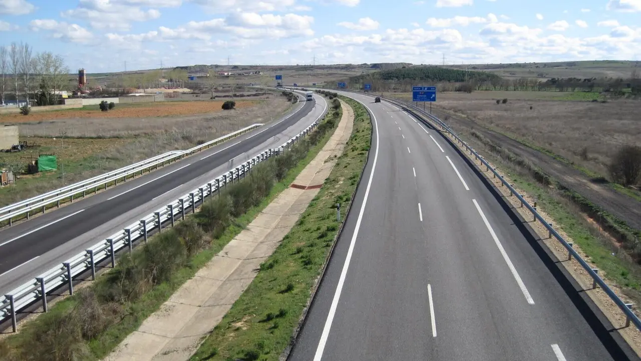La A-6 de obras en Collado Villalba
