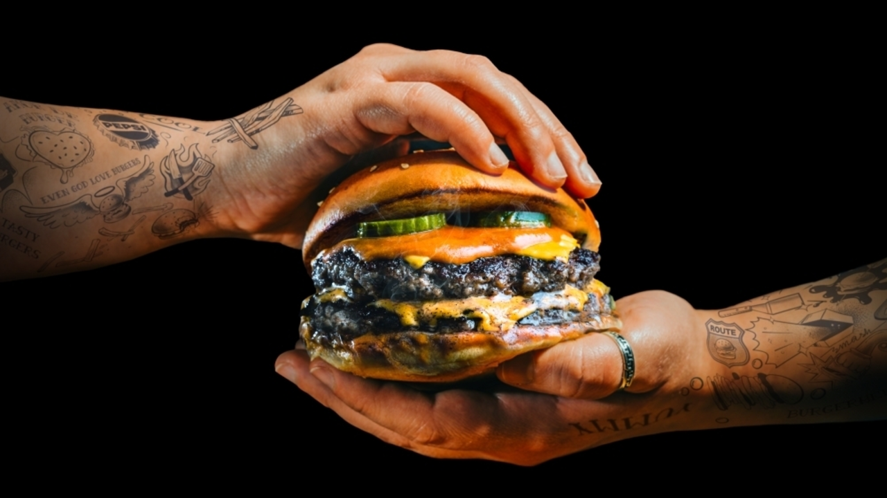 'The Champions Burger'.