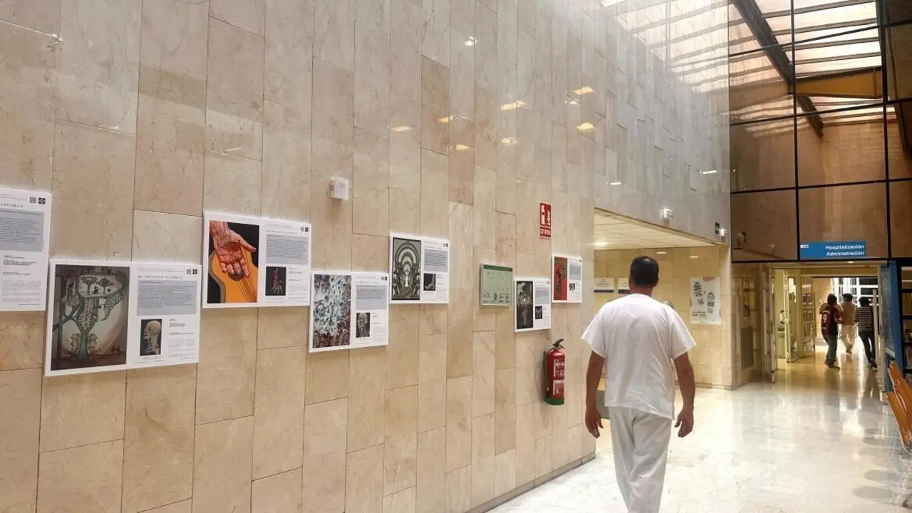 El Hospital p&uacute;blico de M&oacute;stoles acoge la exposici&oacute;n '&iexcl;Qu&eacute; arte tiene tu anatom&iacute;a.