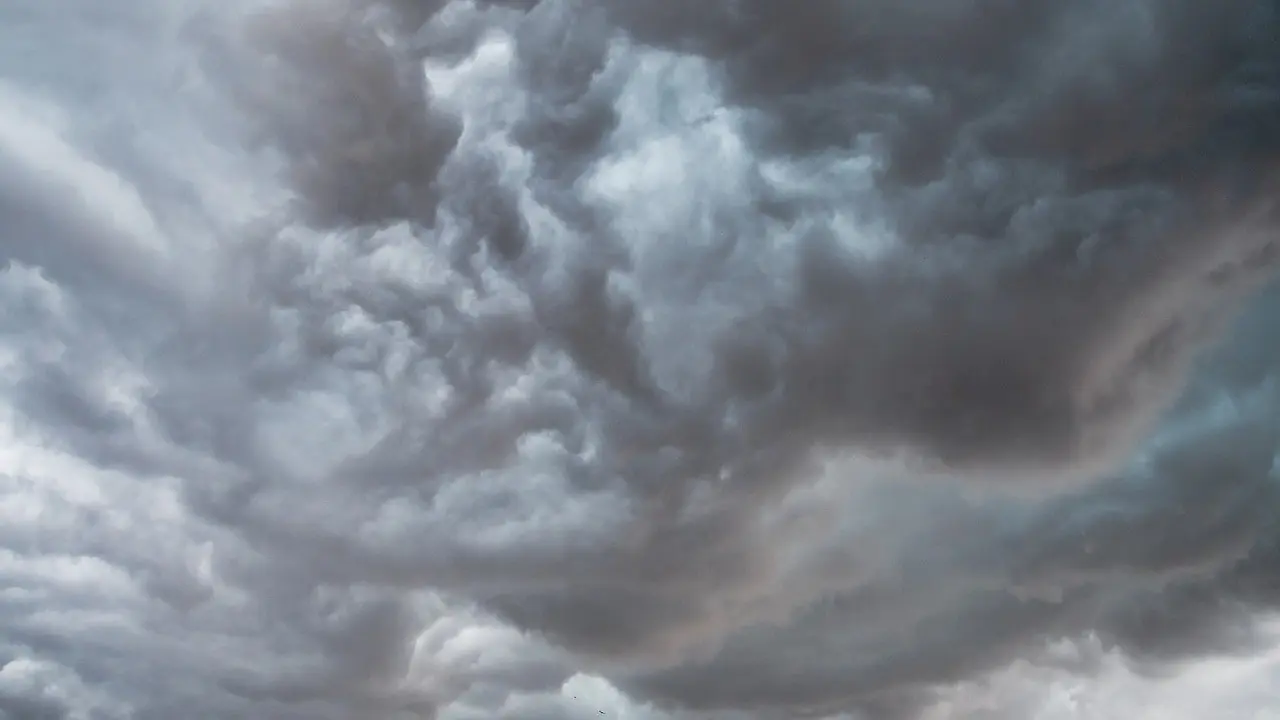 Imagen de archivo de nubes en el cielo.