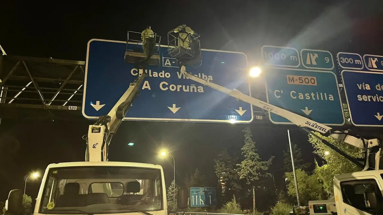 Transportes licita por 34,5 millones de euros un contrato para conservar 123 km de carreteras en Madrid.