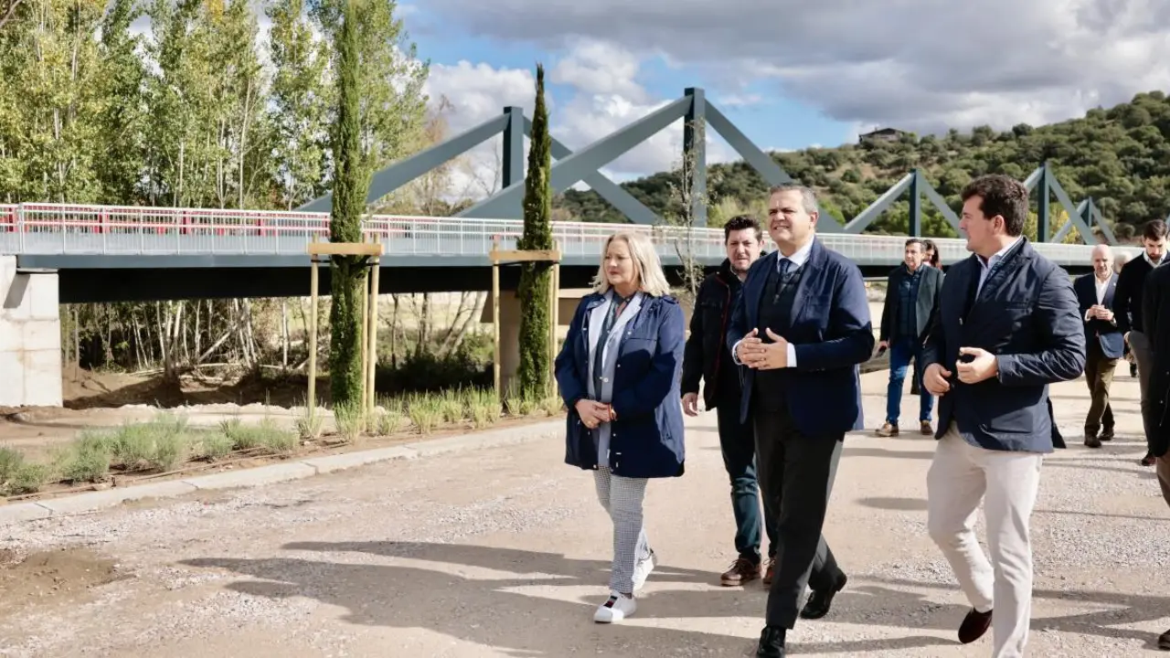 La Comunidad de Madrid transforma en un museo el antiguo Puente de La Pedrera de Aldea del Fresno.