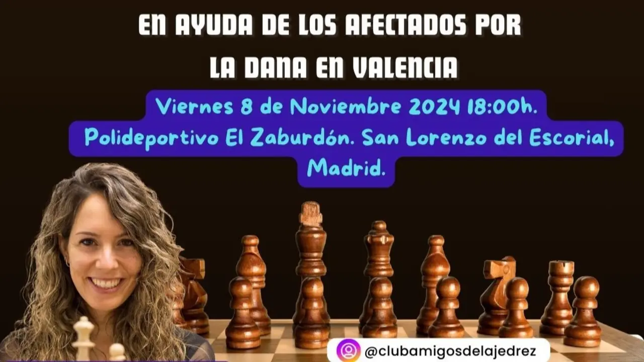 Torneo Ajedrez BEN&Eacute;FICO para afectados dana