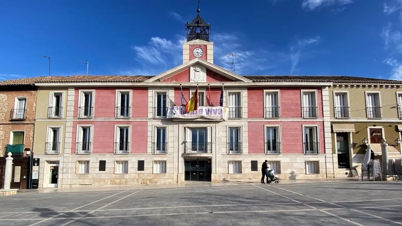 Fachada del ayuntamiento de Aranjuez