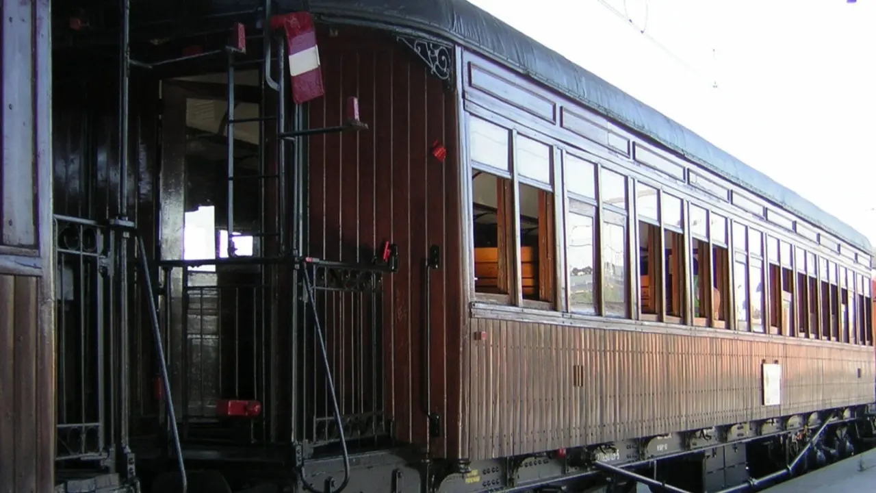 Vag&oacute;n del tren de la Fresa