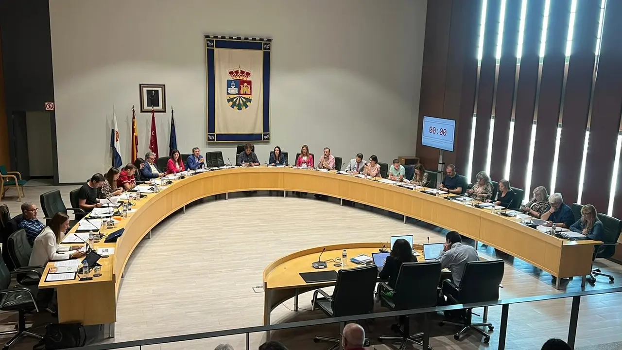 Imagen del Pleno de Fuenlabrada.