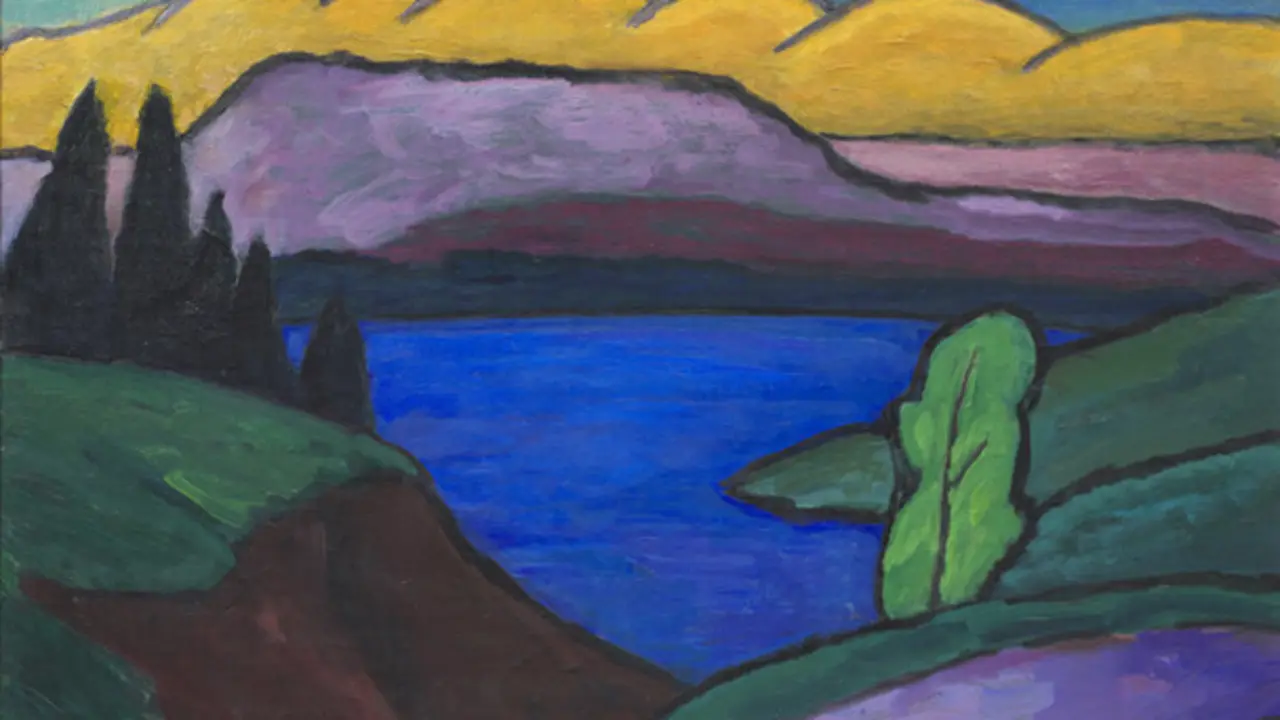 Gabriele M&uuml;nter
La gran pintora expresionista.