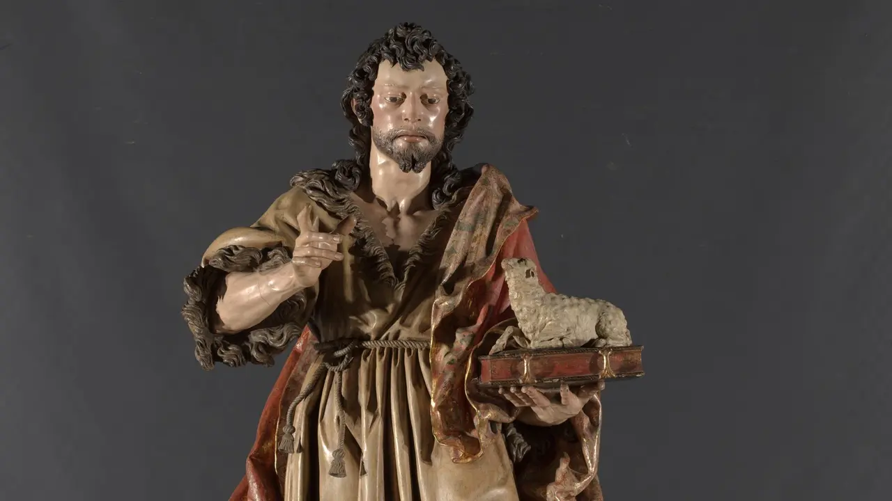 Imagen de archivo. San Juan Bautista Juan de Mesa y Velasco Madera policromada. Madrid, Museo Nacional del Prado.