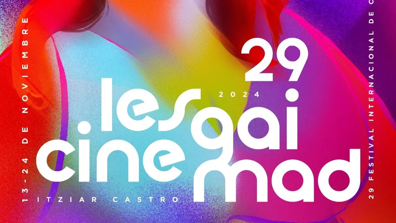Cartel de la 29&ordf; edici&oacute;n del Festival LesGaiCineMad.