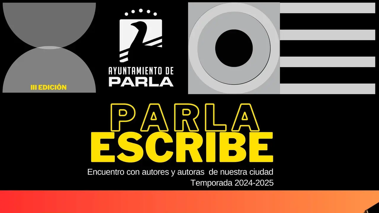 Cartel del ciclo #ParlaEscribe.