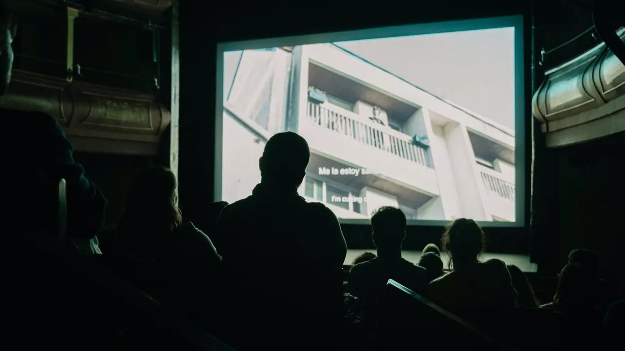 Imagen de una sesi&oacute;n de Alcine.