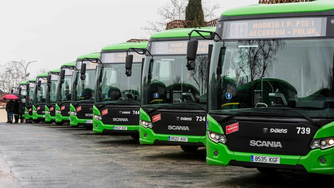 Autobuses h&iacute;bridos en l&iacute;neas interurbanos.