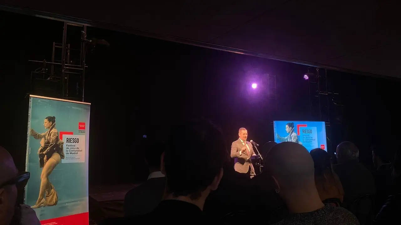 Presentaci&oacute;n de Riesgo, el nuevo festival de circo de la Comunidad de Madrid.