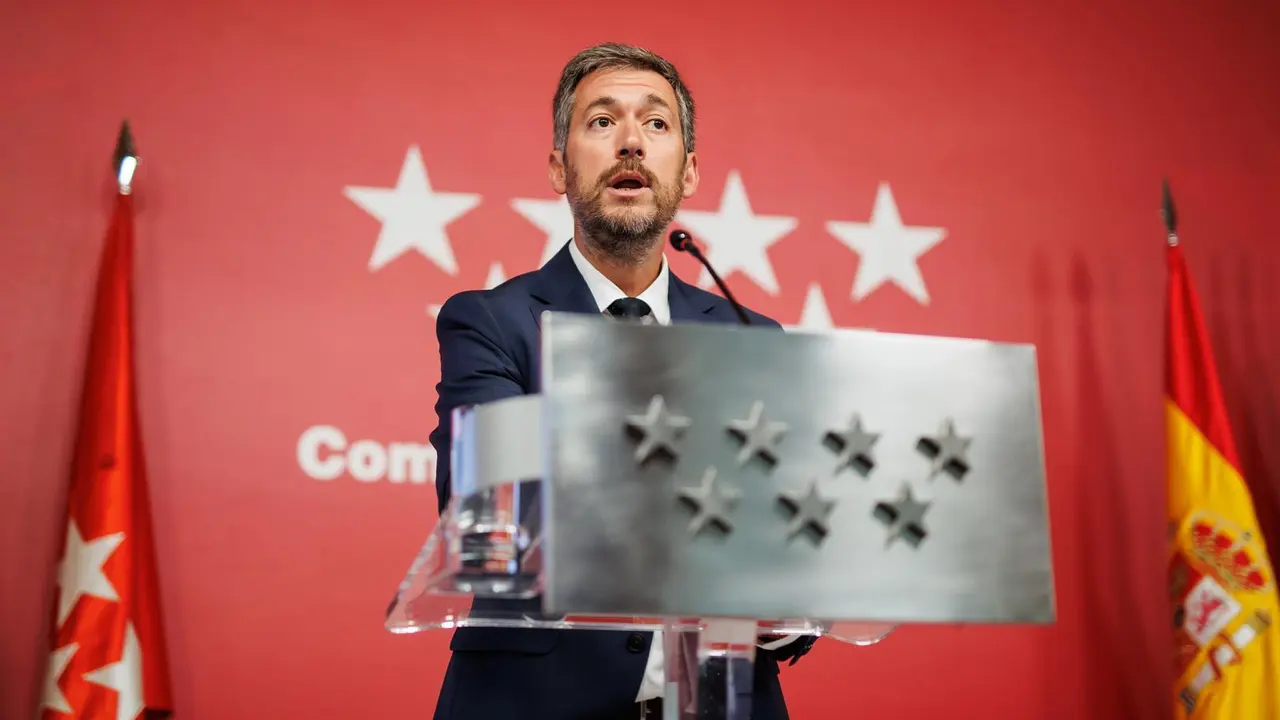 El consejero de Presidencia, Justicia y Administraci&oacute;n Local y portavoz del Gobierno regional, Miguel &Aacute;ngel Garc&iacute;a Mart&iacute;n.