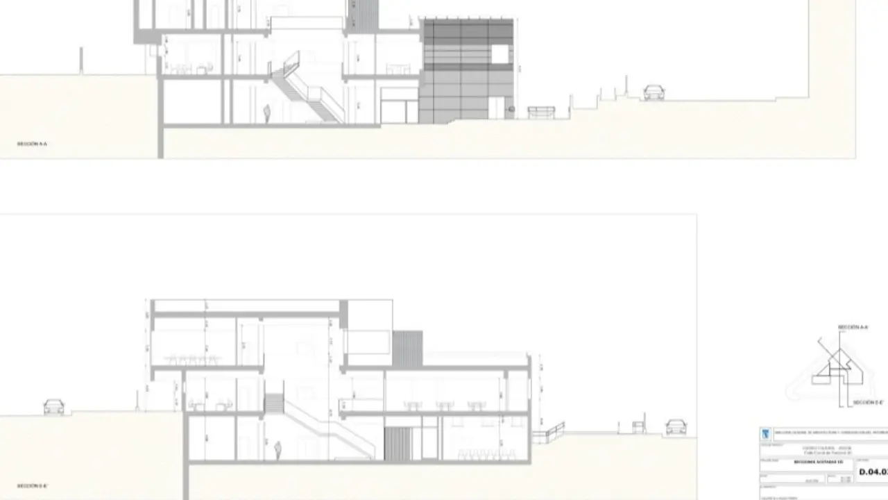 Infograf&iacute;a del nuevo centro cultural y juvenil de la calle del Canal de Panam&aacute;. Imagen cedida por el Ayuntamiento de Madrid.d