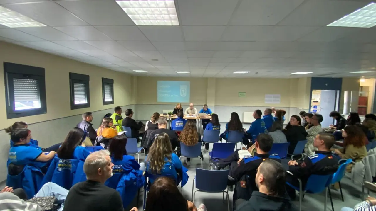 Presentaci&oacute;n de la Campa&ntilde;a del Fr&iacute;o 2024-2025. Imagen cedida por el Ayuntamiento de Madrid.