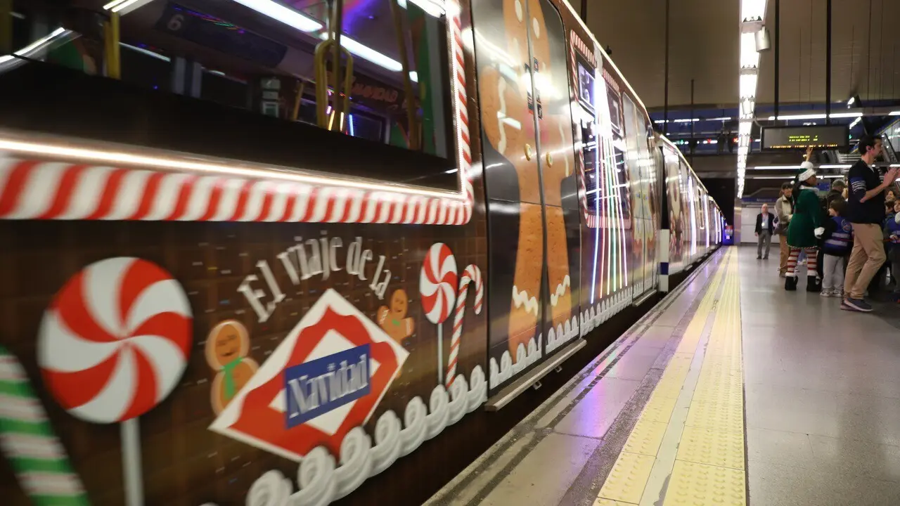 Convoy metro Navidad.