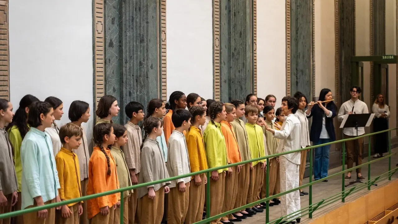 Peque&ntilde;os Cantores de la ORCAM.