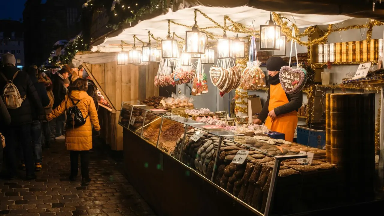 Mercado navide&ntilde;o.