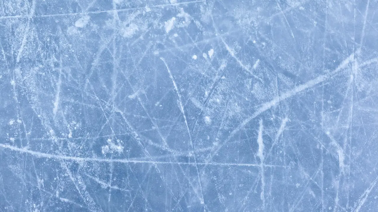 Imagen de archivo. Suelo de una pista de hielo.