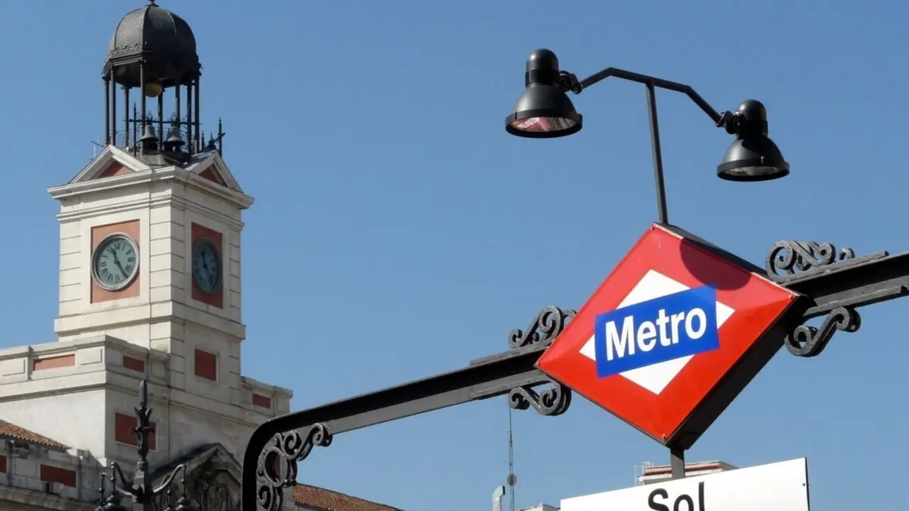 Imagen de archivo estaci&oacute;n de Metro, Sol.