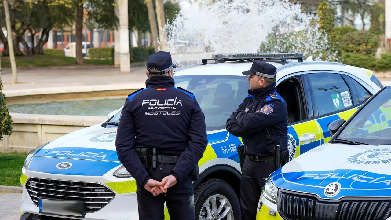 Polic&iacute;a municipal de M&oacute;stoles, imagen de archivo del Ayuntamiento de M&oacute;stoles.