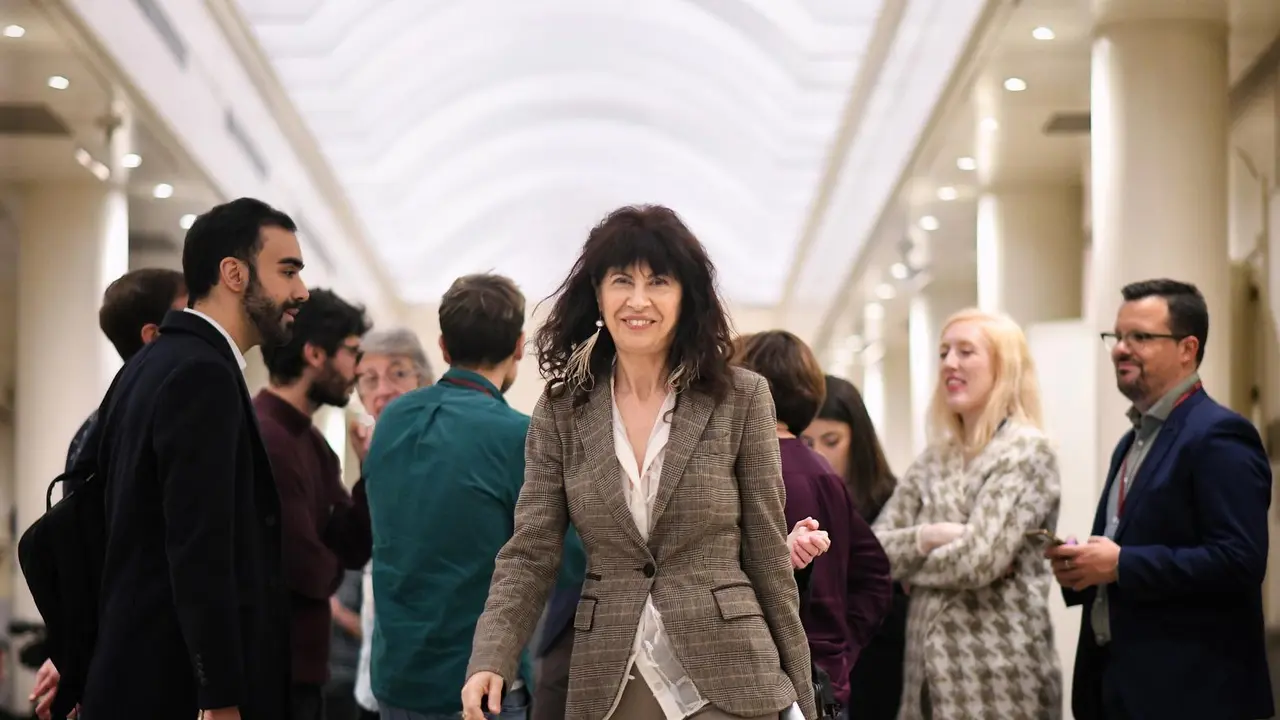 La ministra de Igualdad, Ana Redondo, a su llegada a una sesi&oacute;n de control al Gobierno en el Senado, a 3 de diciembre de 2024, en Madrid.