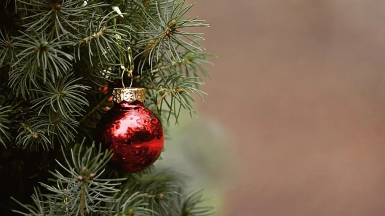 Imagen de navidad en archivo.