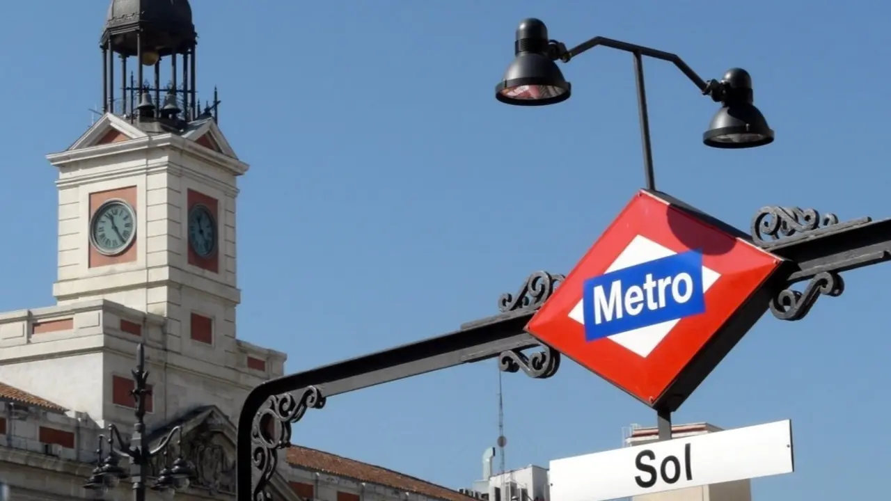 Imagen de archivo estaci&oacute;n de Metro, Sol.