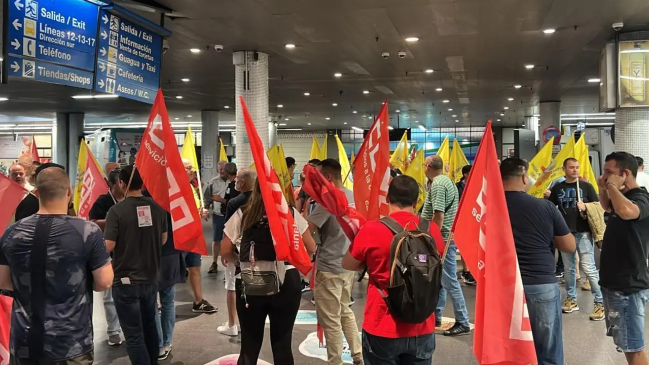 Huelga de la CCOO.