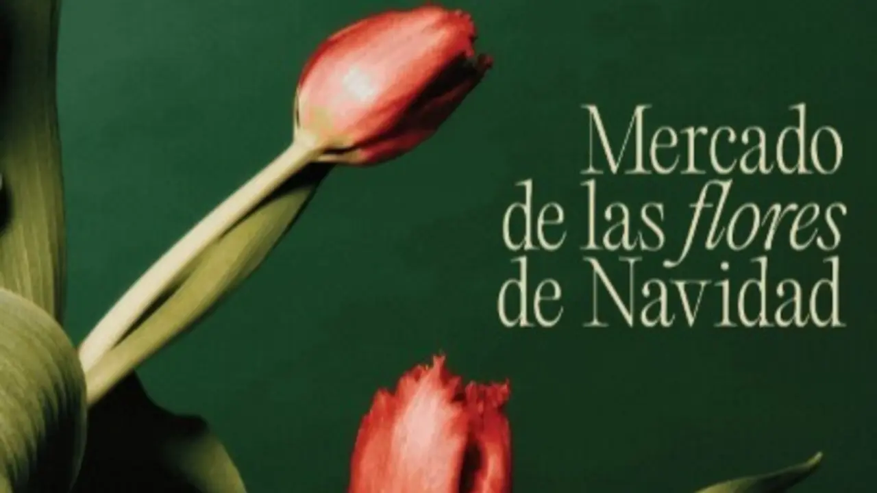 Cartel oficial Vogue mercado de las flores.