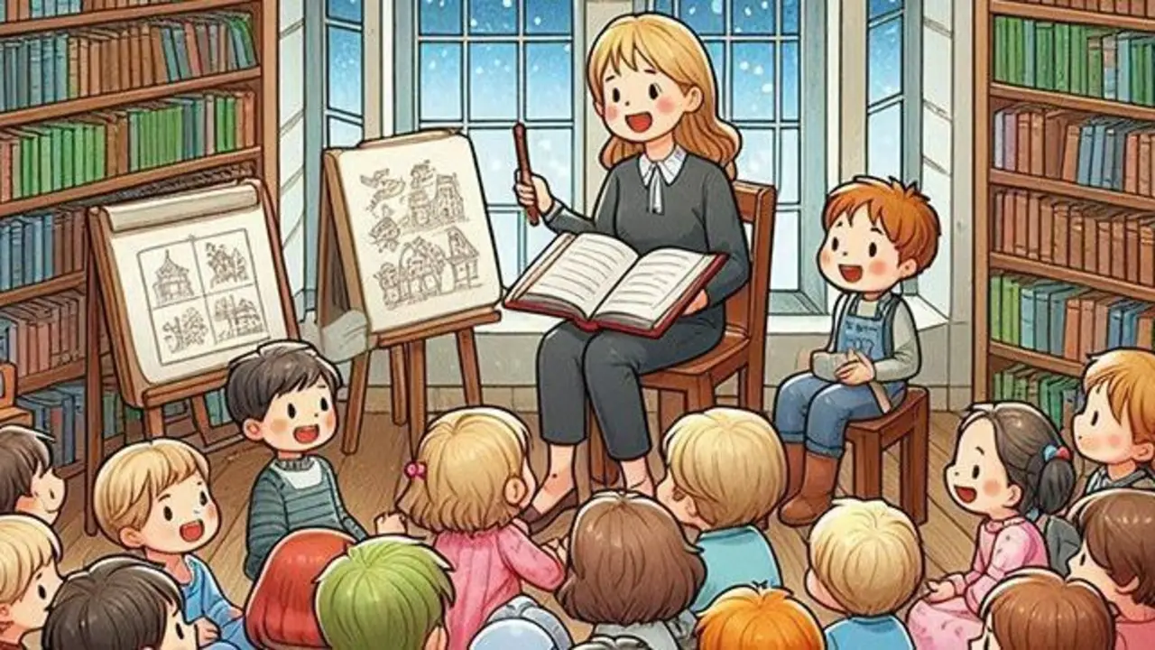 Cuentacuentos infantil.