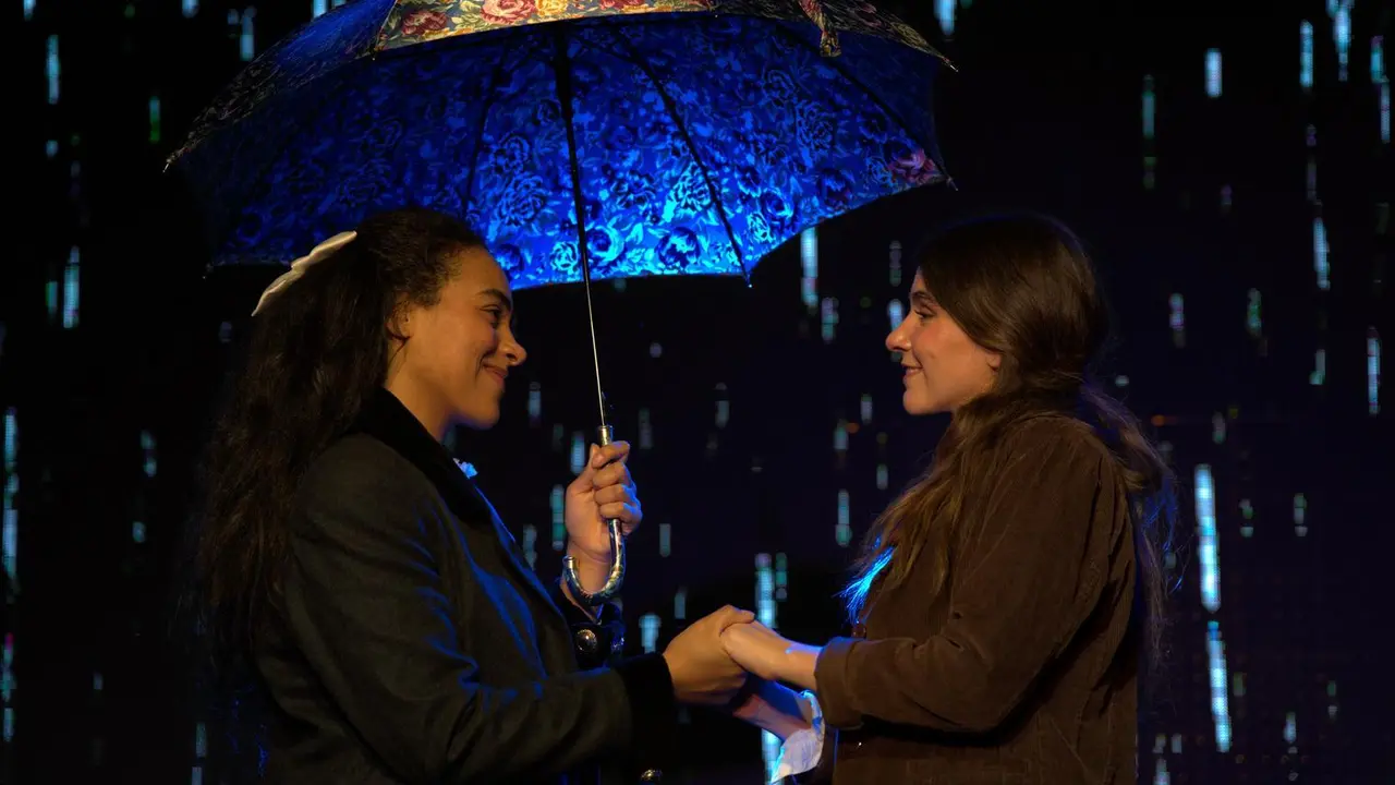 Momento de la obra de teatro 'Mujercitas'. Imagen cedida por el Teatro Quique San Francisco.
