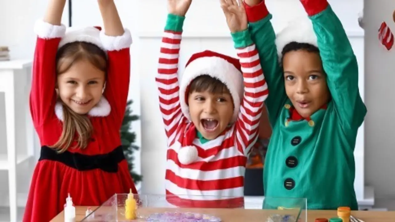 Taller Texturas de Navidad en M&oacute;stoles.