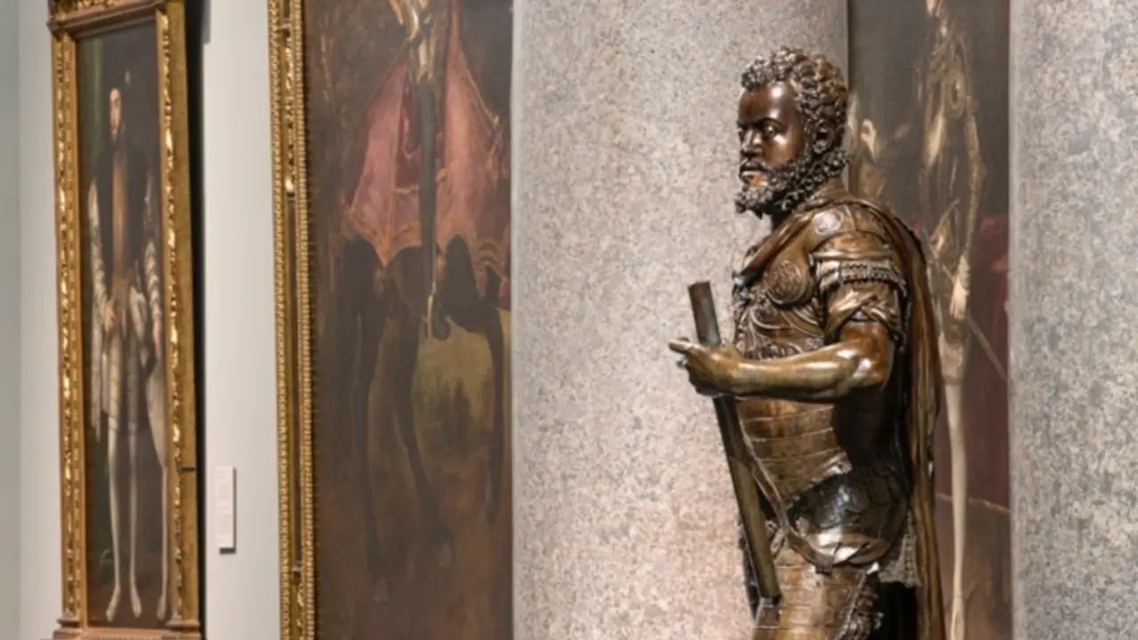 Escultura en bronce, imagen cedida por el Museo Del Prado.