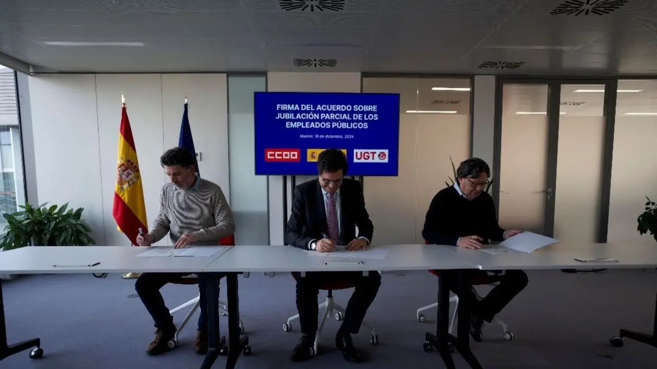 Firma del acuerdo.