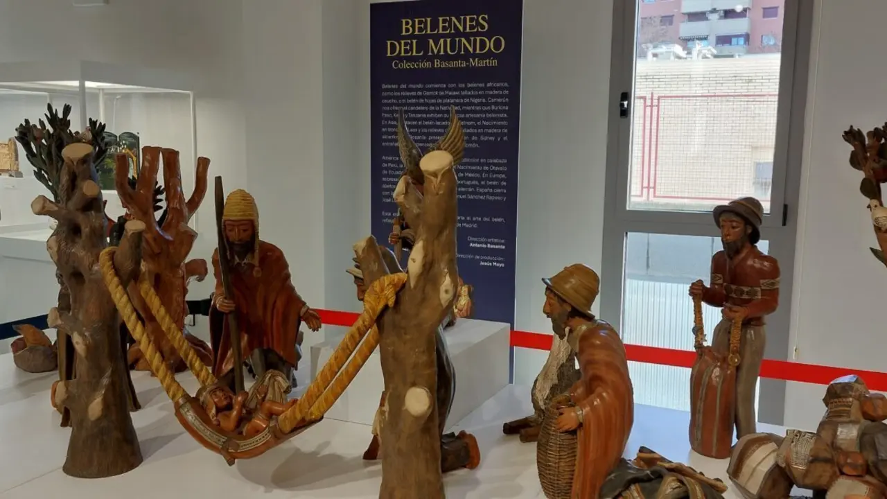 Uno de los belenes de la colecci&oacute;n Basanta-Mart&iacute;n. Imagen cedida por el Ayuntamiento de Madrid.